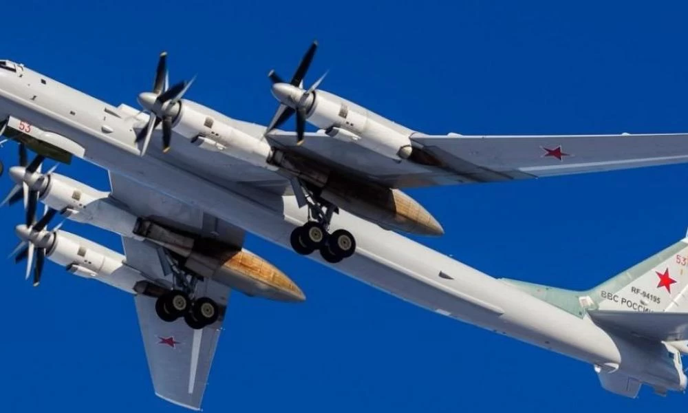Σε στενή παρακολούθηση ρωσικά Tu-95MS από F-22 των ΗΠΑ σε ουδέτερα ύδατα